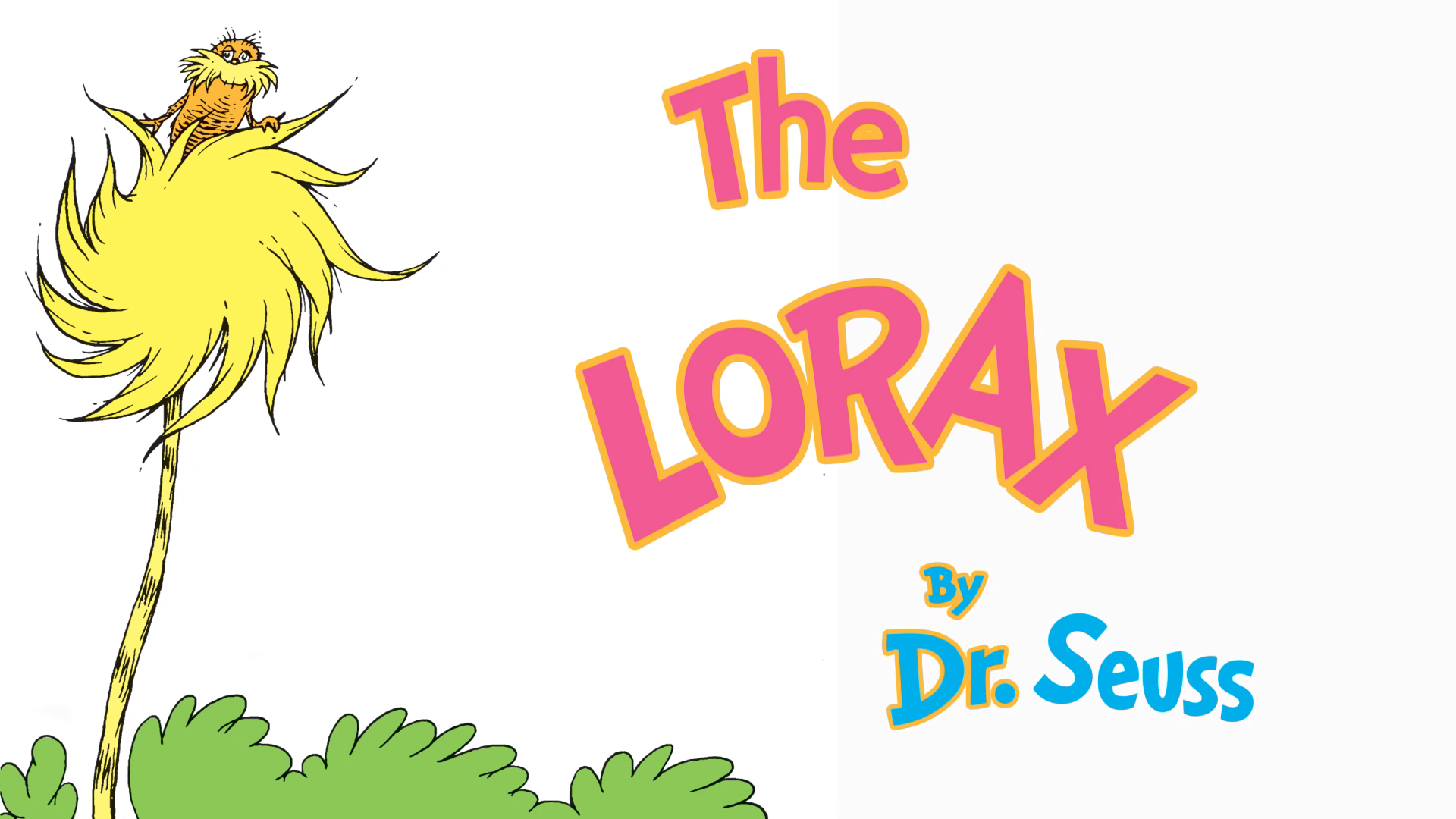 The Lorax Book Read Aloud