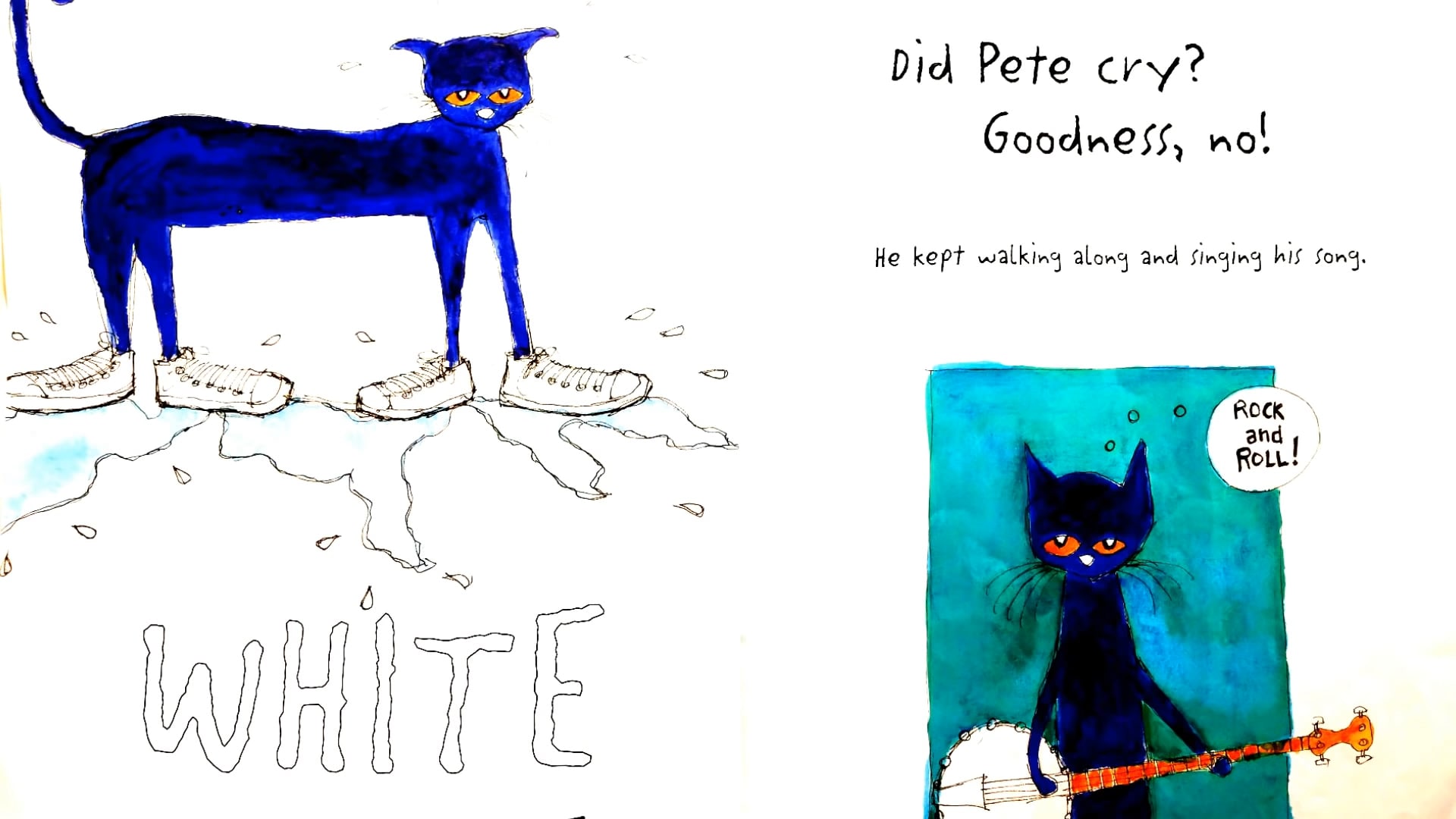 Pete the Cat: I Love My White Shoes Book Read Aloud The Best Children
